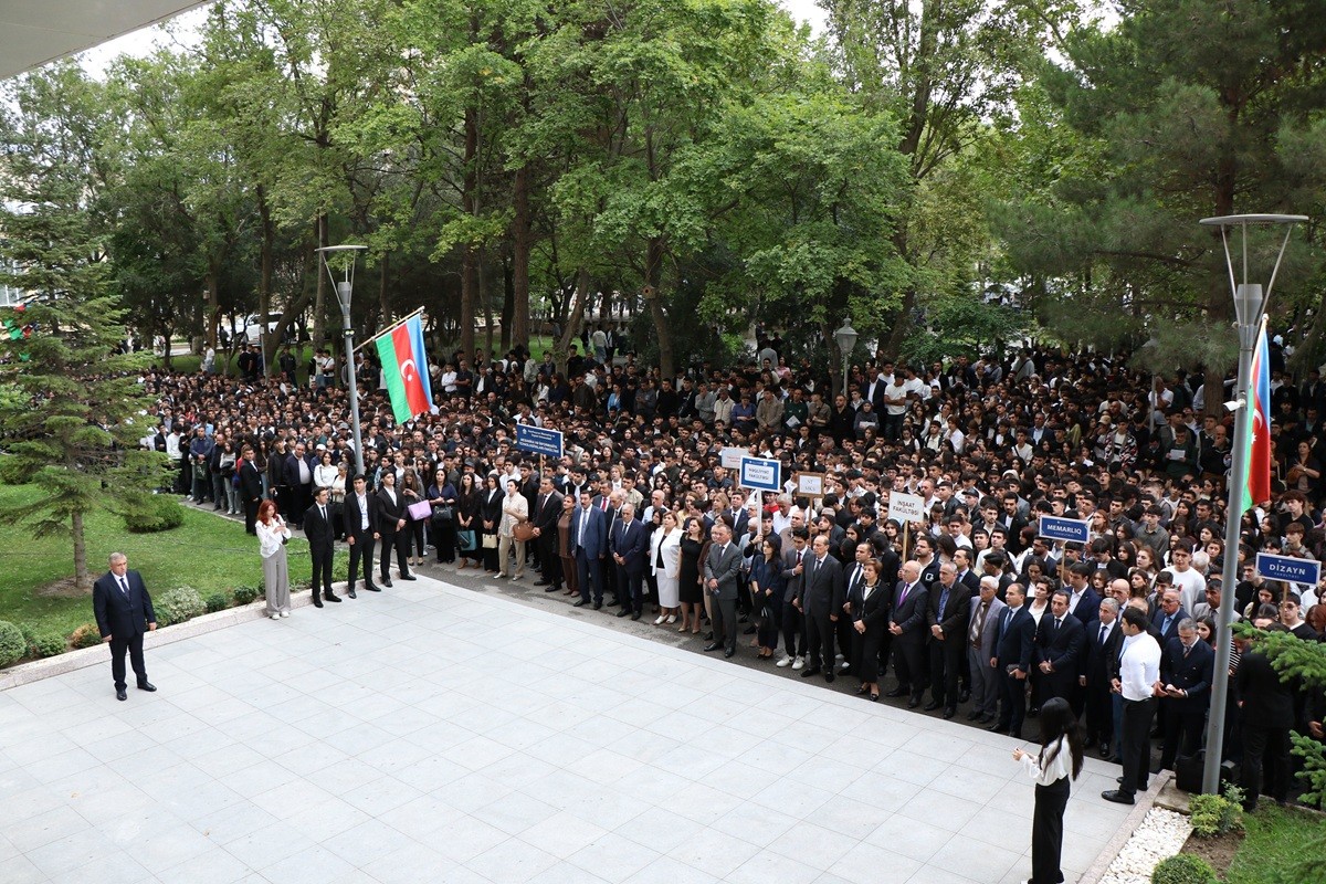 AzMİU-da yeni tədris ilinə start verildi - FOTOLAR